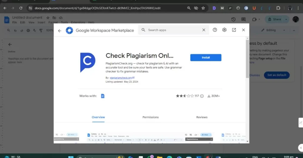 How to Use Plagium Add-on