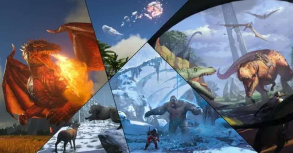 ARK: SURVIVAL EVOLVED (2017) GAME ICONS BANNERS